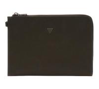 GUESS pochette Milano Clutch Brown Shitake brun