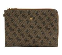 GUESS pochette Milano Clutch Coffee brun