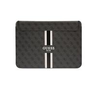 Guess Pochette pour ordinateur GUCS14P4RPSK 14'' Noir 4G imprimé rayures