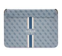 Guess Housse magnétique 4G Stripe pour ordinateur 13/14 pouces Bleu