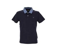 Guess Polo NOLAN SS POLO pour homme bleu marine avec motif M5GP66J1314G7V2, bleu marine, S