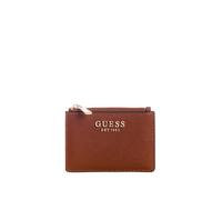 Portefeuille Femme GUESS Amorette Porte-Cartes COGNAC CUIR 404663