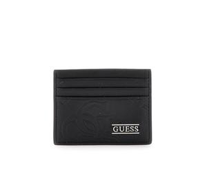GUESS Porte-Cartes Boston Card Holder Black Noir