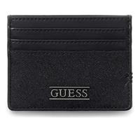 GUESS Porte-Cartes Boston Card Holder Dark Black Noir