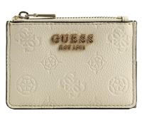 GUESS Porte-Cartes Ella Logo SLG Credit Card Case Stone Logo écru