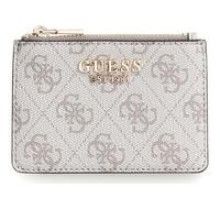 GUESS Porte-Cartes Laurel II SLG Card Case Dark Taupe Logo