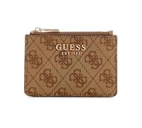 GUESS Porte-cartes Laurel II SLG Latte Logo Beige