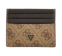 GUESS Porte-cartes marron beige en cuir pour homme - Mito Card Case Beige / Brown 331267