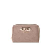 GUESS Porte-Monnaie Anise SLG Zip Around Wallet Dark Taupe Logo