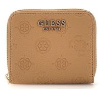 GUESS Porte-monnaie beige pour femme - Cresidia SLG Zip Around Wallet S 301646