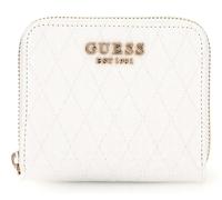 GUESS porte-monnaie Betula Small Zip Around Wallet S White