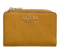 GUESS Porte-Monnaie Blake SLG Zip Around Card Case Topaz Logo Moutarde