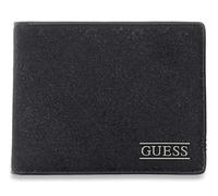 GUESS Porte-Monnaie Boston Bifold Wallet Dark Black Noir