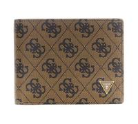 GUESS Cuir Porte-Monnaie Mito Billfold Coin Wallet Coffee Brun