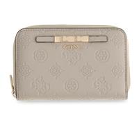 GUESS Porte-Monnaie Carmella SLG Medium Zip Around Wallet Bone Logo écru
