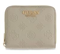 GUESS Porte-Monnaie Carmella SLG Small Zip Around Wallet Bone Logo écru