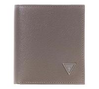 GUESS Porte-Monnaie Certosa Billford Wallet Coin Pocket Brown Shitake Marron foncé
