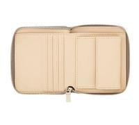 GUESS Porte-Monnaie Coleen Logo Zip Around Wallet Latte Logo Marron Clair