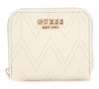 GUESS Porte-monnaie crème pour femme - Adelard SLG Small Zip Around Wallet Stone 278728