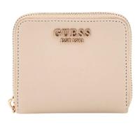 GUESS Porte-monnaie crème pour femme - Laurel SLG Small Zip Around Wallet S Bone 290577