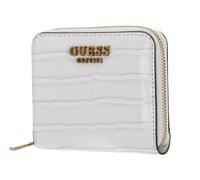 GUESS Porte-monnaie crème pour femme - Laurel SLG Small Zip Around Wallet Stone 251474