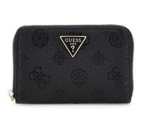GUESS Porte-Monnaie Cresidia II SLG Zip Around Wallet Black Logo Noir