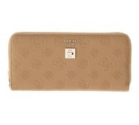 GUESS Porte-Monnaie Ella Logo SLG Zip Around Beige Logo Taupe