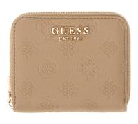 GUESS Porte-Monnaie Ella Logo SLG Zip Around Beige Logo Taupe