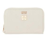 GUESS Porte-Monnaie Ella Logo SLG Zip Around Stone Logo écru
