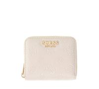 GUESS Porte-Monnaie Ella Logo SLG Zip Around Stone Logo écru