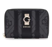 GUESS Porte-Monnaie Erenia Zip Around Wallet Coal Logo Gris foncé