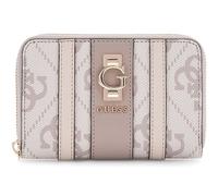 GUESS porte-monnaie Erenia Zip Around Wallet M Dark Taupe Logo