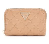 GUESS Porte-Monnaie Giully II SLG Medium Zip Around Wallet Beige Marron Clair
