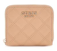 GUESS Porte-Monnaie Giully II SLG Zip Around Wallet Beige Marron Clair