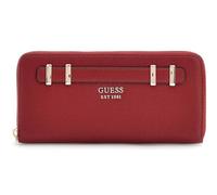 GUESS Porte-Monnaie Gregoria SLG Large Zip Around Wallet Red Rouge foncé