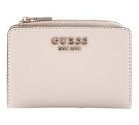 GUESS Porte-monnaie gris clair pour femme - Laurel Zip Around Card Case Bone 290558
