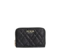 Guess Porte-monnaie Isemay SLG Medium Zip Wallet noir pour femme
