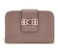 GUESS Porte-Monnaie Jane Zip Around Wallet Dark Taupe