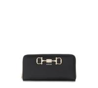GUESS Porte-Monnaie Janie SLG Zip Around Wallet Black Noir
