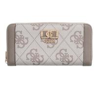GUESS Porte-Monnaie Karnilla Logo Large Zip Around Wallet Dark Taupe Logo