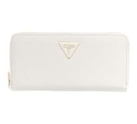 GUESS Porte-Monnaie Laurel II Large Zip Around Wallet Bone écru