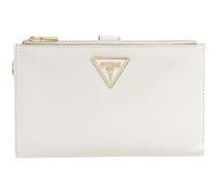 GUESS Porte-monnaie Laurel II SLG Double Zip Organizer Ivoire Taille One Size