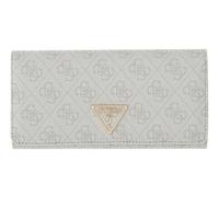 Guess Porte-monnaie Laurel II SLG Flap Organizer Polyuréthane Femme Bone logo écru