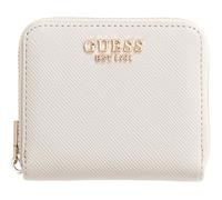 Guess Porte-monnaie Laurel II SLG Petit modèle zippé Femme écru