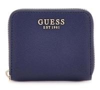 GUESS Porte-monnaie bleu foncé pour femme - Laurel II SLG Small Zip Around Wallet Midnight 326651
