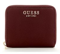 GUESS Porte-Monnaie Laurel II SLG Small Zip Around Wallet Wine Bordeaux
