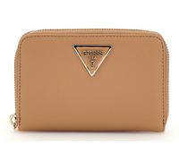 GUESS porte-monnaie Laurel SLG Medium Zip Around Wallet Beige