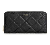 GUESS Porte-Monnaie Libby SLG Zip Around Wallet Black Noir