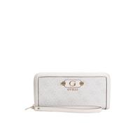 GUESS Porte-Monnaie Lindsey SLG Zip Around Wallet Bone Logo écru