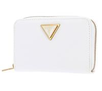 GUESS Porte-monnaie M blanc en cuir pour femme Cosette Zip Around Wallet 260913